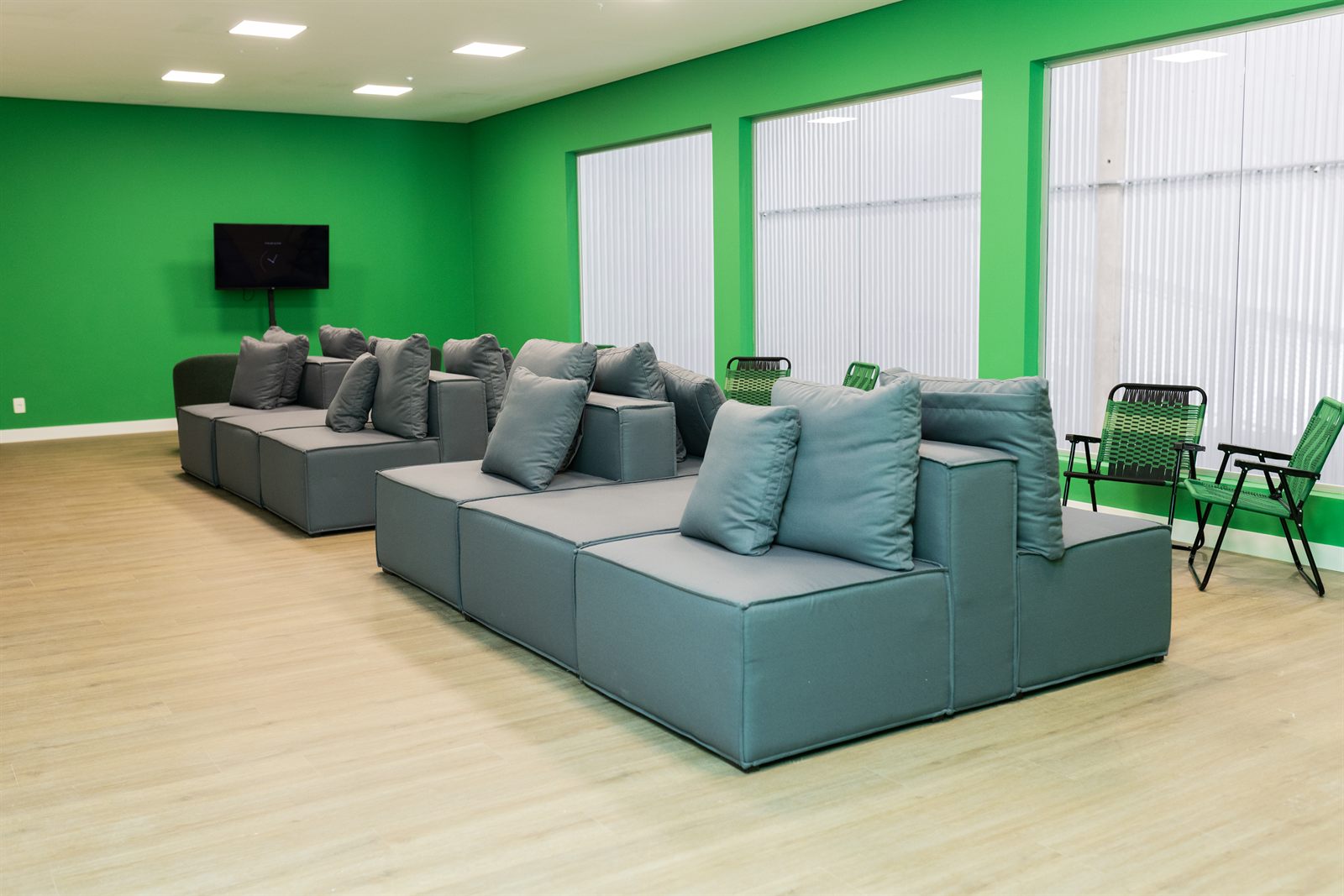 Lounge de convivência da Sede Manguezal