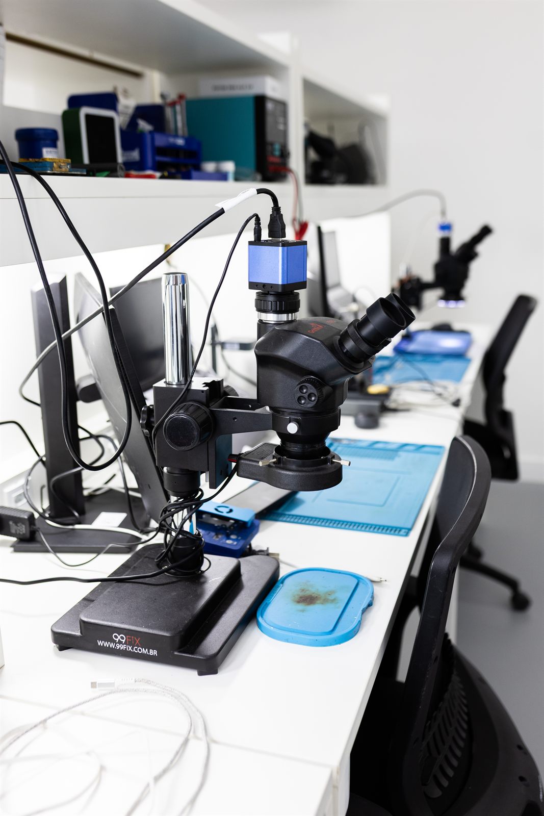 Laboratório de manutenção da Sede Manguezal
